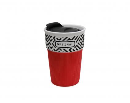 Hekla Ceramic Cup with Wide Band